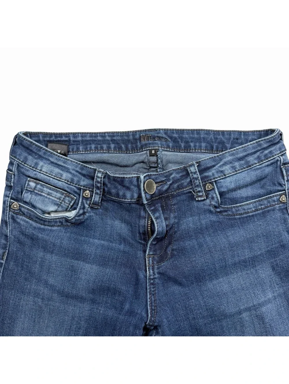 KUT from the Kloth Women's Blue Denim Skinny Jeans, Size 8